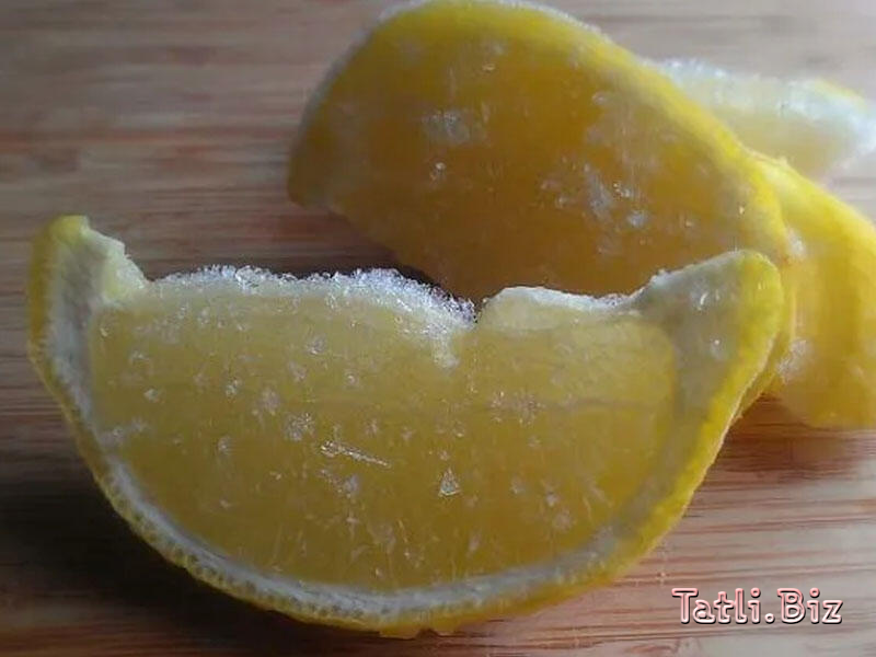 Dondurulmuş limonun faydaları